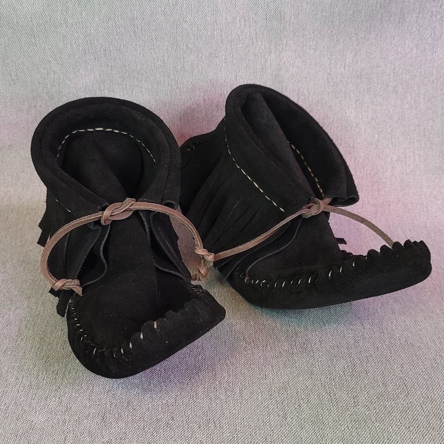 Women's Leather High top Moccasins