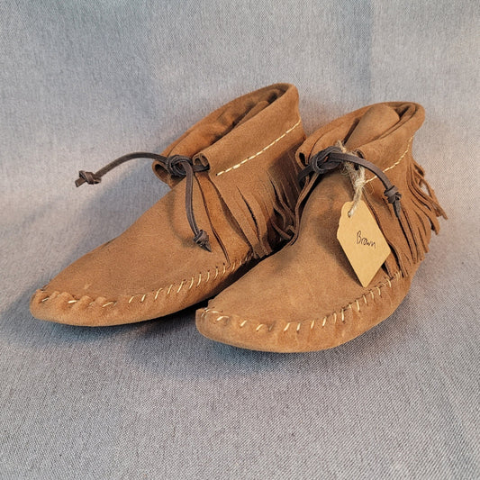 Women's Leather High top Moccasins